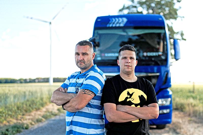 Grafika programu „Polscy truckersi”