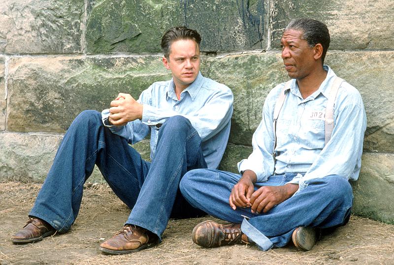 Grafika programu „Skazani na Shawshank”