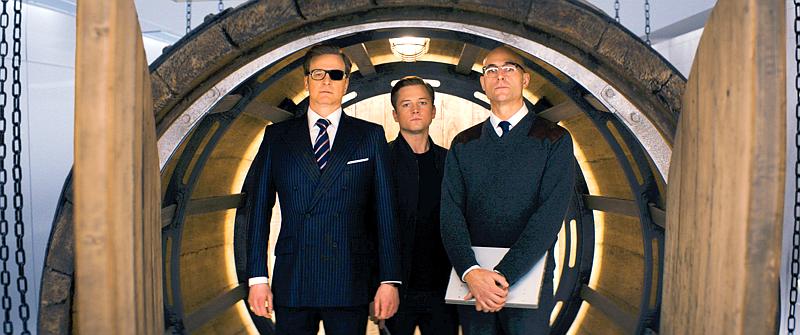 Grafika programu „Kingsman: Złoty krąg”