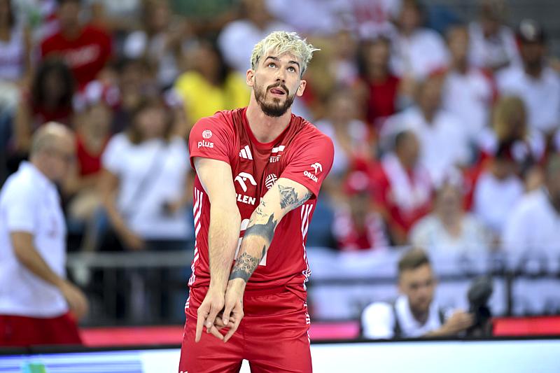 Grafika programu „Letnie Igrzyska Olimpijskie Paryż 2024: Siatkówka mężczyzn - mecz półfinałowy: Polska - USA”