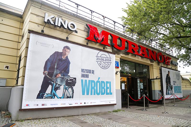 Grafika programu „Kino Muranów”