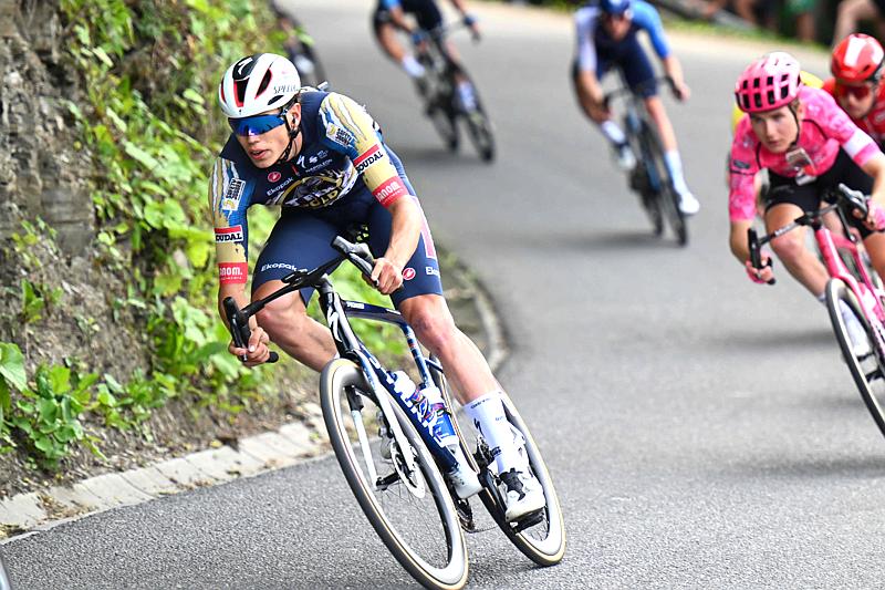 Grafika programu „Kolarstwo: Renewi Tour - 1. etap”