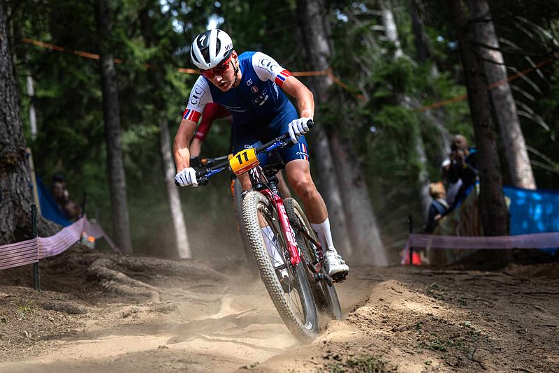 Grafika programu „Kolarstwo górskie: Zawody Pucharu Świata w Górnej Sabaudii - short track mężczyzn”