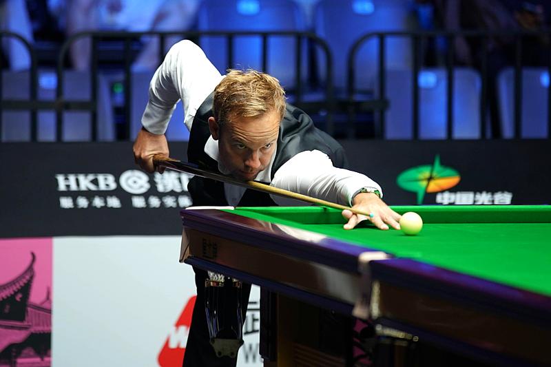 Grafika programu „Snooker: Turniej English Open - mecz finałowy: Allister Carter - Mark Williams”